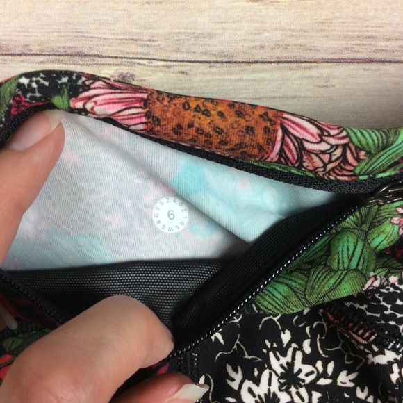 ❗️SOLD❗️Lululemon wunder Under Leggings zen garden - Picture 8 of 8